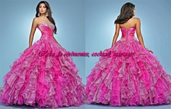 Robe de princesse NVP rose VENDU avec jupon adapté.