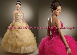 Robe de princesse NVP jaune VENDU avec jupon adapté.