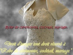 Robe de mari&eacute;e ivoire VENDU avec jupon adapt&eacute; & bol&eacute;ro